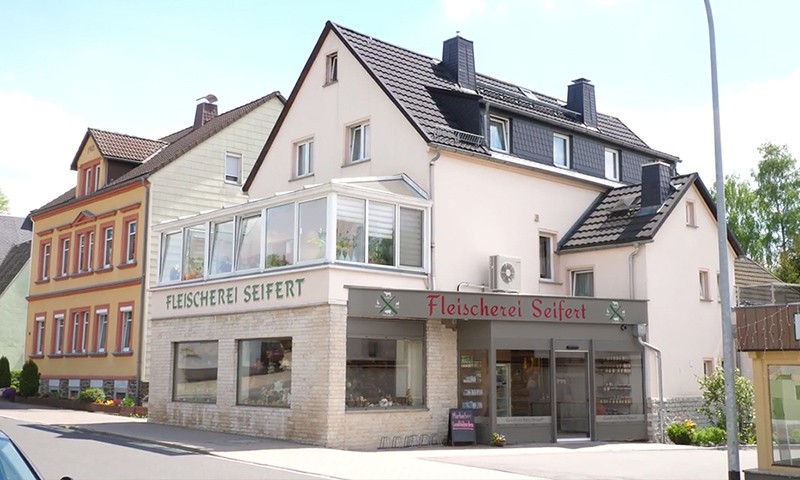 Stammhaus der Fleischerei Seifert in Eppendorf
